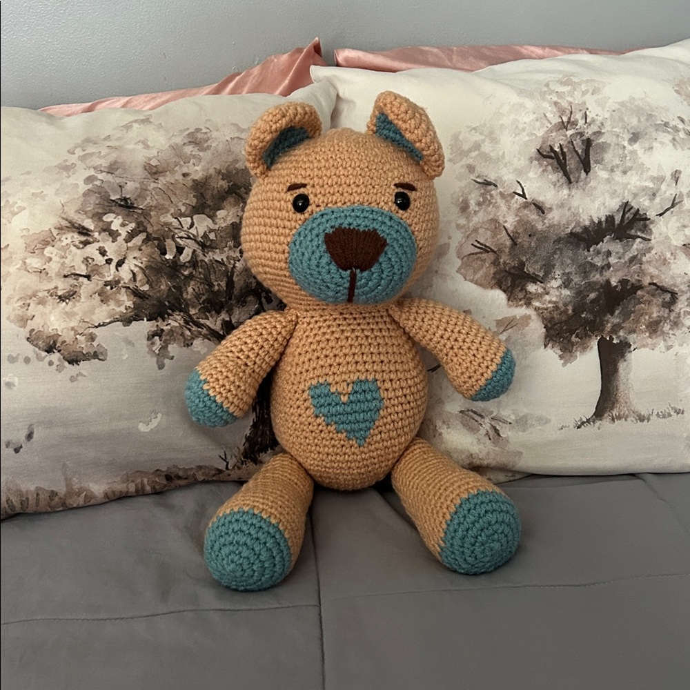 Crochet Teddy Bear - Handmade